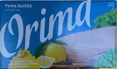 Tuna slices