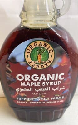 Organic Lader Maple Syrup