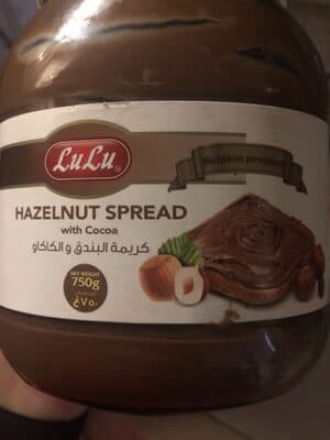 Hazelnut spread