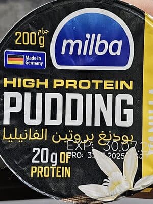 High Protein Vanilla Pudding