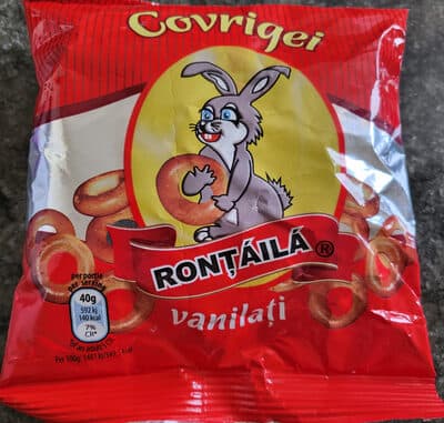 Covrigei vanilati