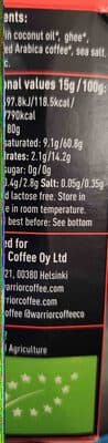 Organic Instant Butter Coffee