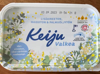Keiju Valkea Lactose-Free Rapeseed Oil Margarine
