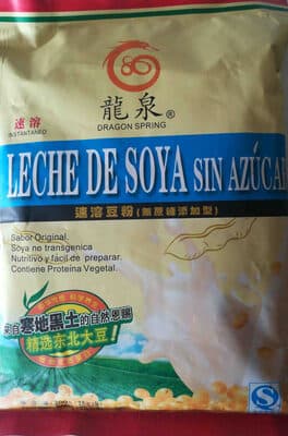 Leche de soya