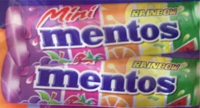 Mini mentos rainbow
