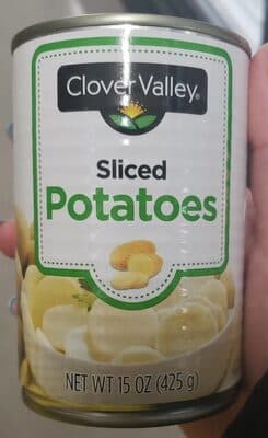 Sliced Potatoes