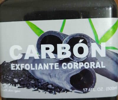 Carbon exfoliante corporal