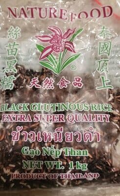 Black glutinous rice extra super quality