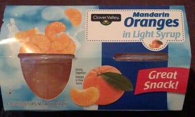 Mandarin Oranges In Light Syrup