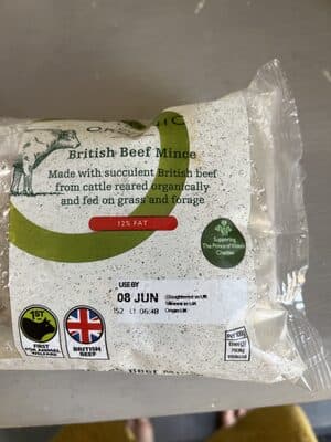Organic British Beef Mince
