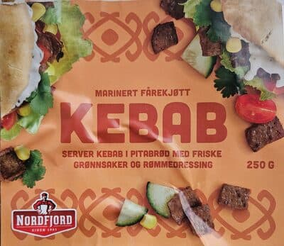 Kebab marinert frekjtt