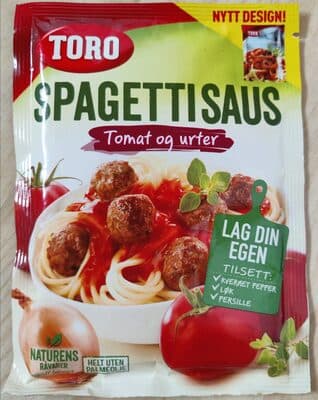 Spagettisaus Tomat Og Urter