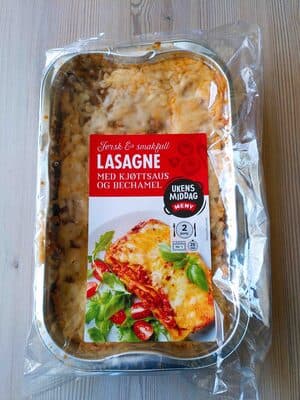 Lasagne med kjttsaus og bechamel