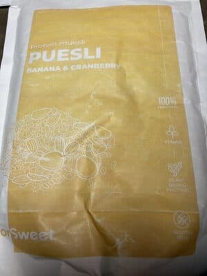 Puesli Banana & Cranberry