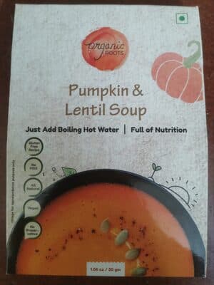 Pumpkin & Lentil Soup