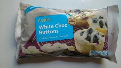 White Chocolate Cooking Buttons