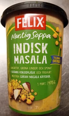 Felix Mustig soppa Indisk Masala