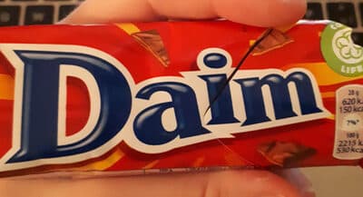 Daim Chocolate Bar Milk