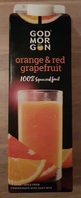 Orange & red grapefruit