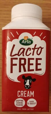 Lacto Free Cream