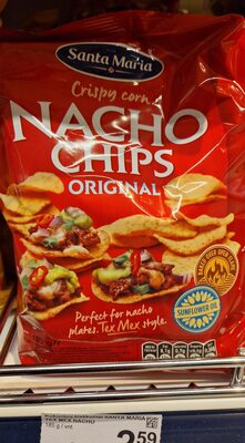 Nacho chips original round