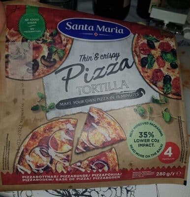 Pizza tortillas