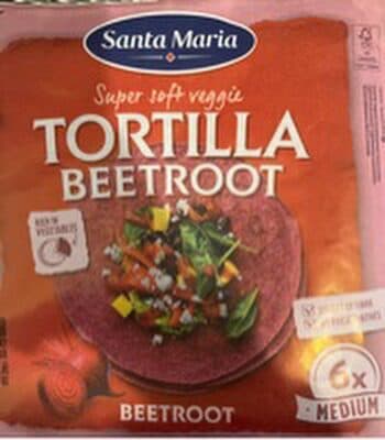 Tortilla beetroot