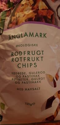 kologiske rotfrukt chips