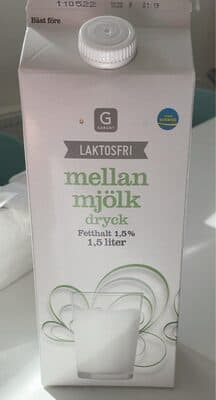 Mellan Mjölk Dryck