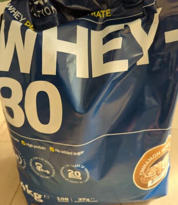 Whey-80 Cinnamon Bun Flavour