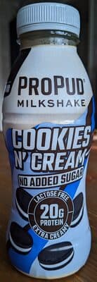 Propud milkshake cookies n'cream