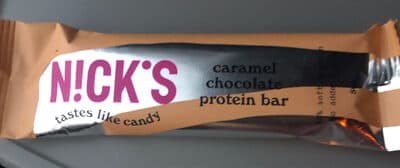 caramel chocolate protein bar