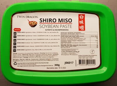 Shiro Miso Soybean Paste White