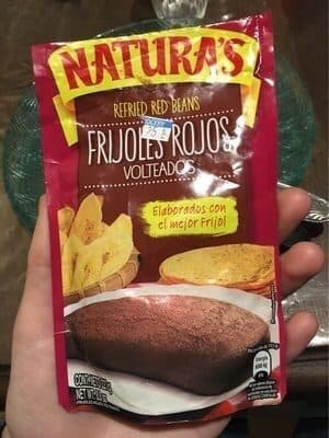 Frijoles Molidos Naturas Rojos