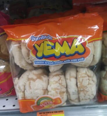 Yema Sweet Bread