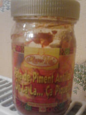 Oh La La Ca Pique - Pâte De Piment Antillais