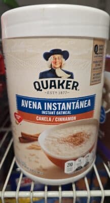 AVENA INSTANTNEA / INSTANT OATMEAL CANELA / CINNAMON