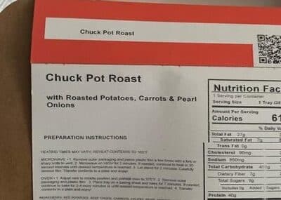 Chunk pot roast
