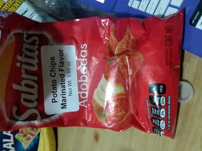 Sabritas, Potato Chips, Marinated
