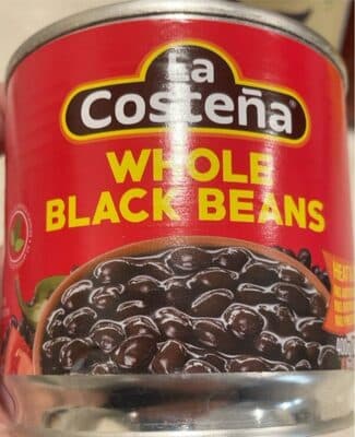 Whole Black Beans