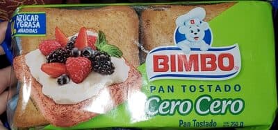 Pan Tostado Cero Cero