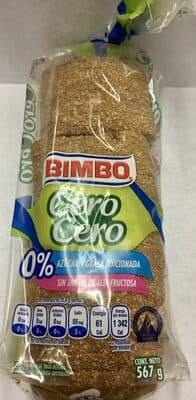 Pan Cero Azucar