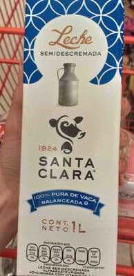 Leche Santa Clara light