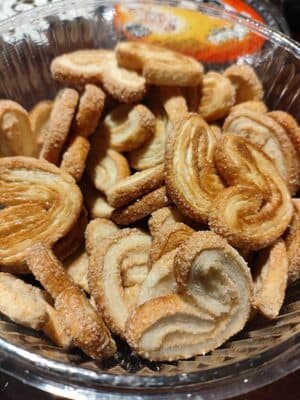 Mini Puff Pastry Cookies