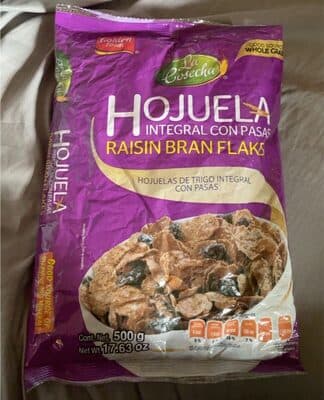 Raisin bran flakes