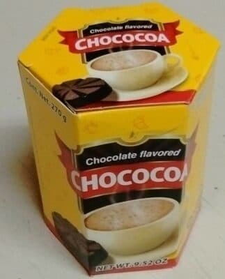 Chocolate flavored Chococoa