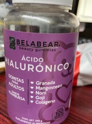 Gomitas cido hialuronico