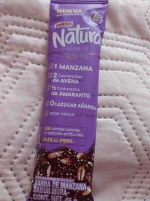 Barra De Manzana Sabor Mora