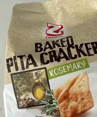 Baked Pita Cracker Rosemary