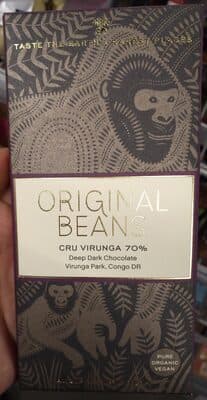 Cru Virunga 70% Deep Dark Chocolate
